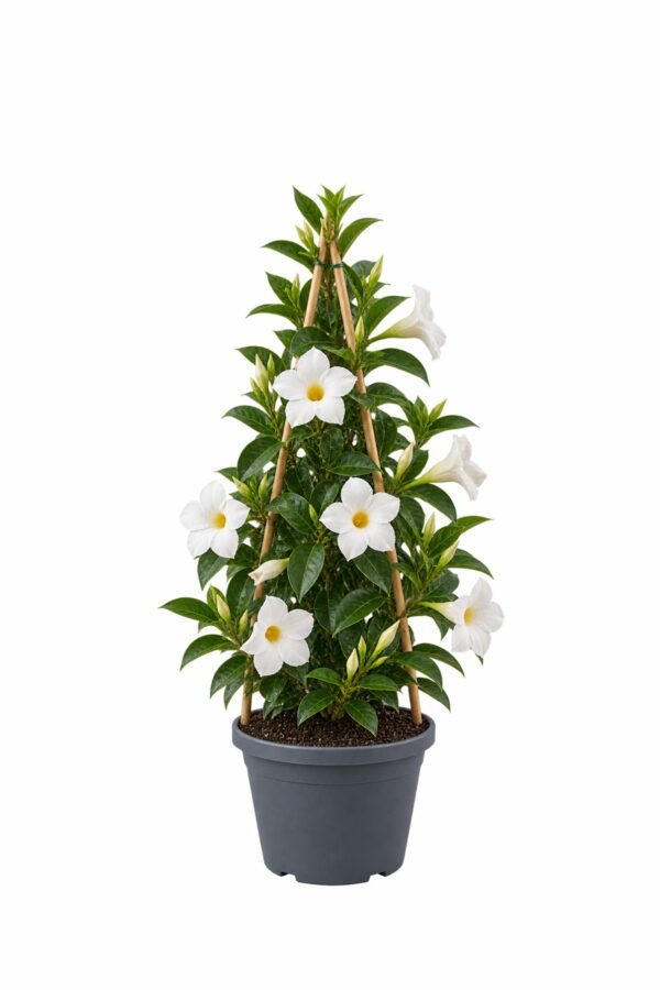 Dipladenia 3-Cane Pyramid - 15 cm pot